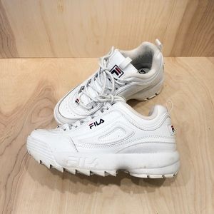Fila Disruptor Chunky Dad Sneaker Logo White